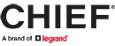 Logo: CHIEF in bold black letters, with a brand of Legrand below in smaller black and red text.